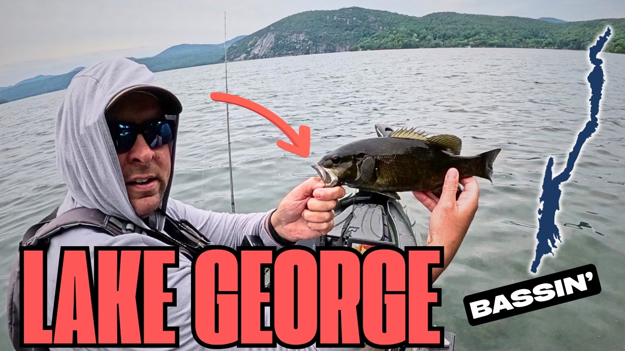 I Thought They Were Deep… I Was Completely Wrong! | Lake George Bass Fishing