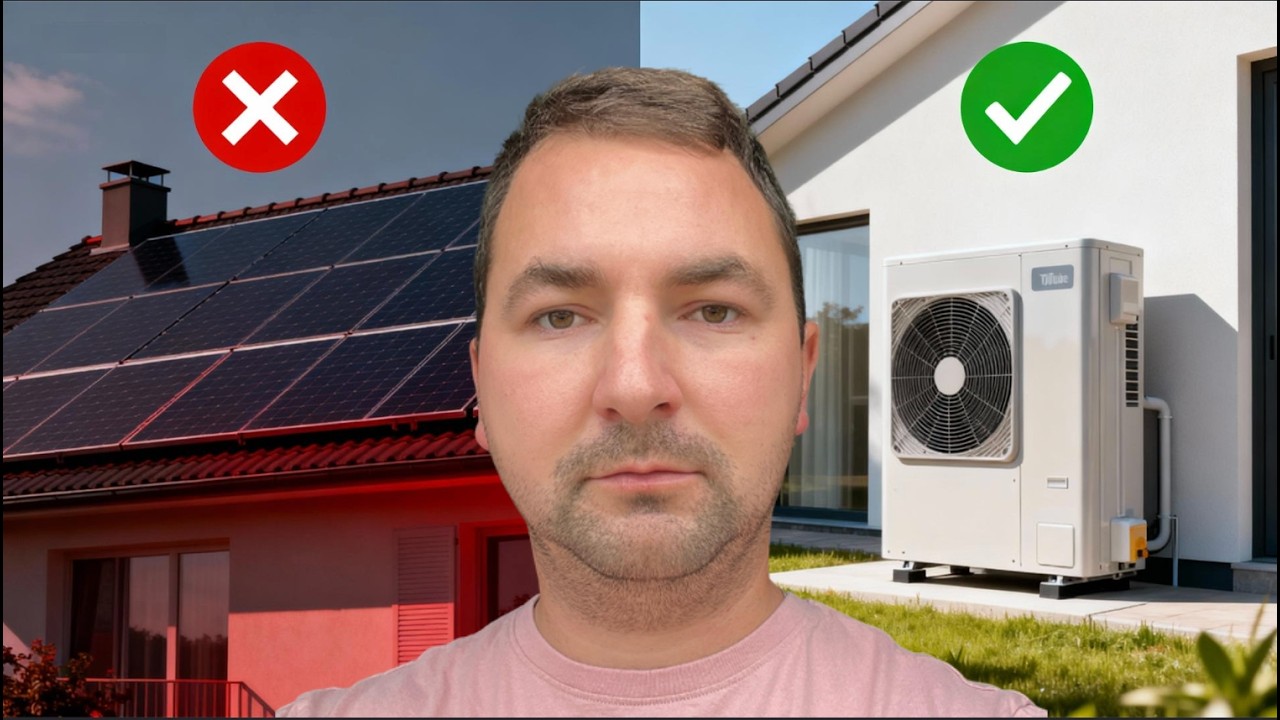 Fotovoltika alebo tepelné čerpadlo? Väčšina ľudí zvolí zlé poradie.