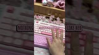 keyboard of the day the YUNZII KEYBOARD B87 in pink with milk switches top 10 out of 130 I am