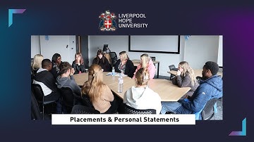 Social Work Placements & Personal Statements at Liverpool Hope University