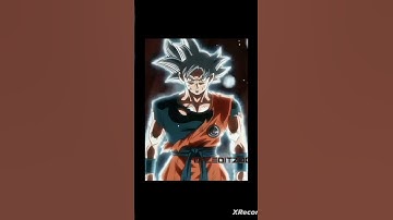 xeno Goku was secared#dbs#shorts #anime #edit #trollface