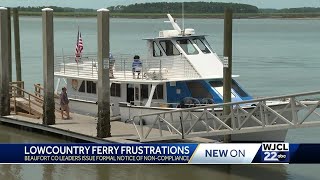 Beaufort County issues notice of non-compliance to Daufuskie ferry owner