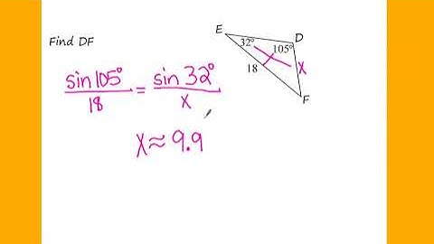 8.5 Law of Sines