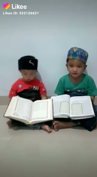 Anak kecil tadarusaan