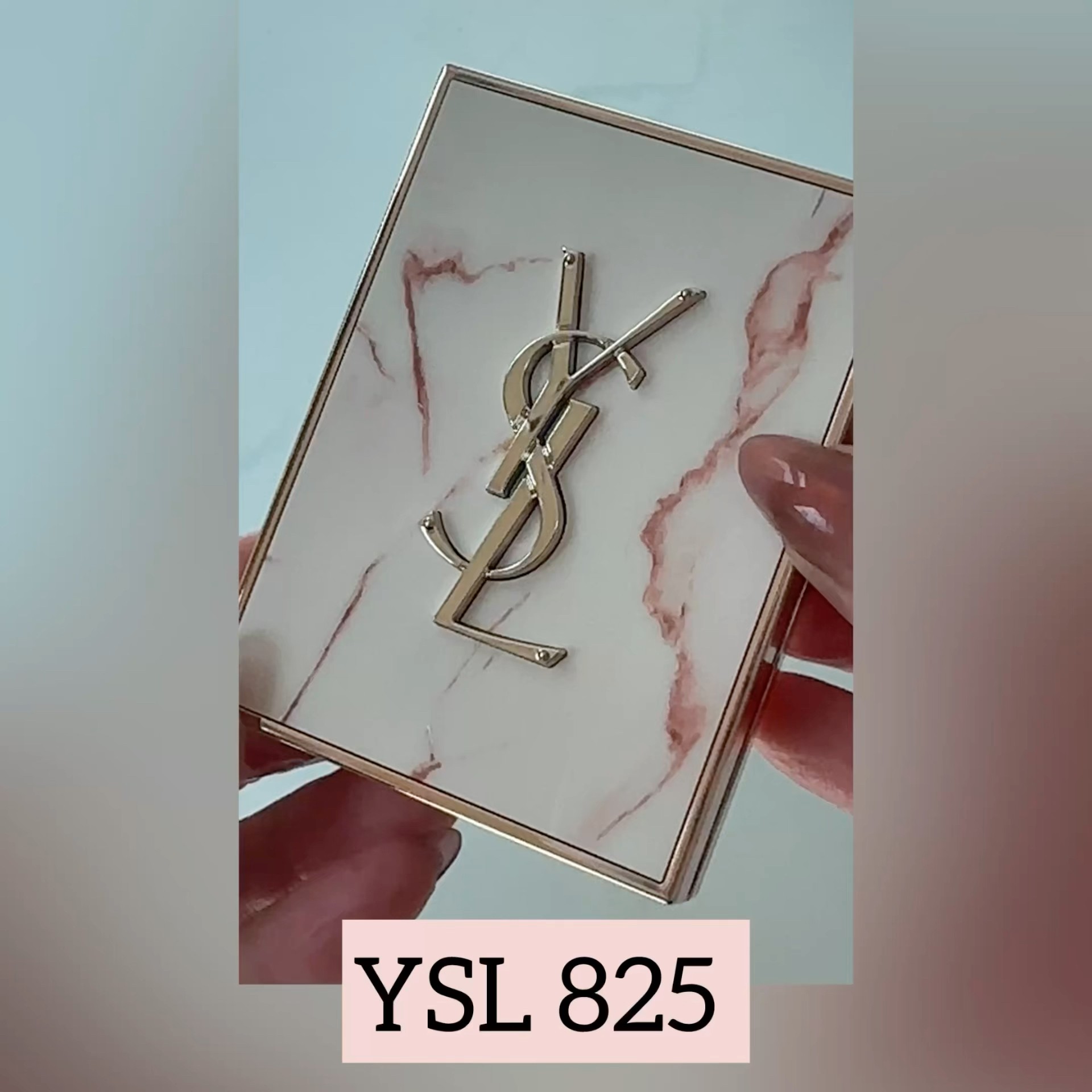 YSL 825 Couture Mini Clutch - Burning Desire , live swatches - YouTube