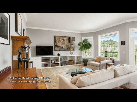 651 Holton Road, Talent, OR home video tour