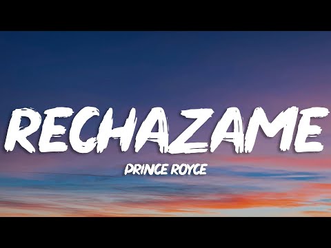 Prince Royce - Rechazame (Letra/Lyrics)