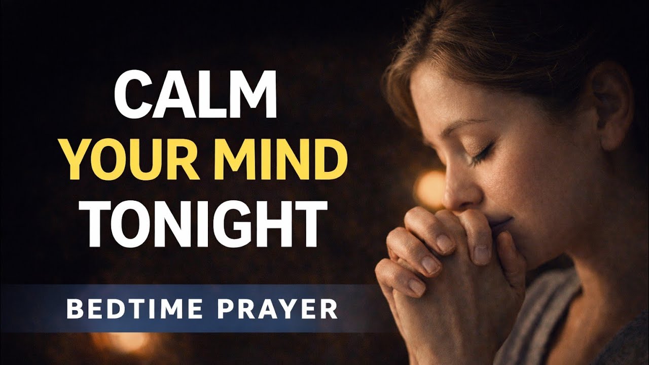 A Night Prayer To Stop Overthinking and Trust God | REST YOUR SOUL