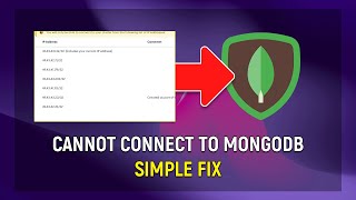 How to Fix Cannot Connect to MongoDB if Everything is Fine [easy]