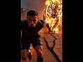 🔥 Ronaldo vs Fire Tiger – Final Power Mode | Ultra Epic Battle #shorts