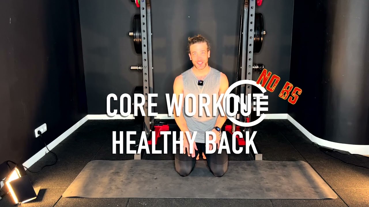 CORE FOR A HEALTHY BACK - MEDIUM **NO BS**