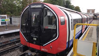 New Tube For London - New 2024 Stock - (730) - (48-38031) - Whistles at Northfields Stn - 20/08/2026