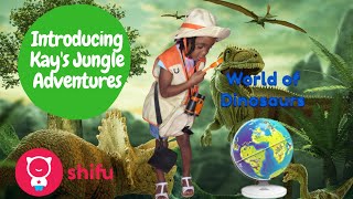 Introducing Kay's Jungle Adventures| Shifu Orboot World of Dinosaurs AR Globe | STEM Toy screenshot 4