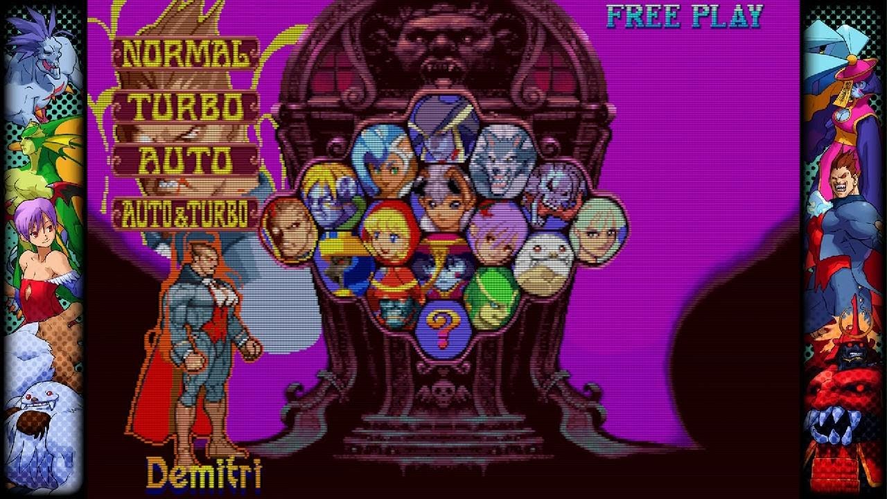 CAPCOM FIGHTING COLLECTION NightWARRIORS