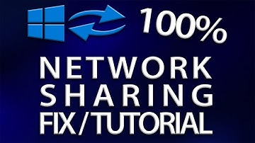 Win 10 Network File Sharing Fix/Tutorial