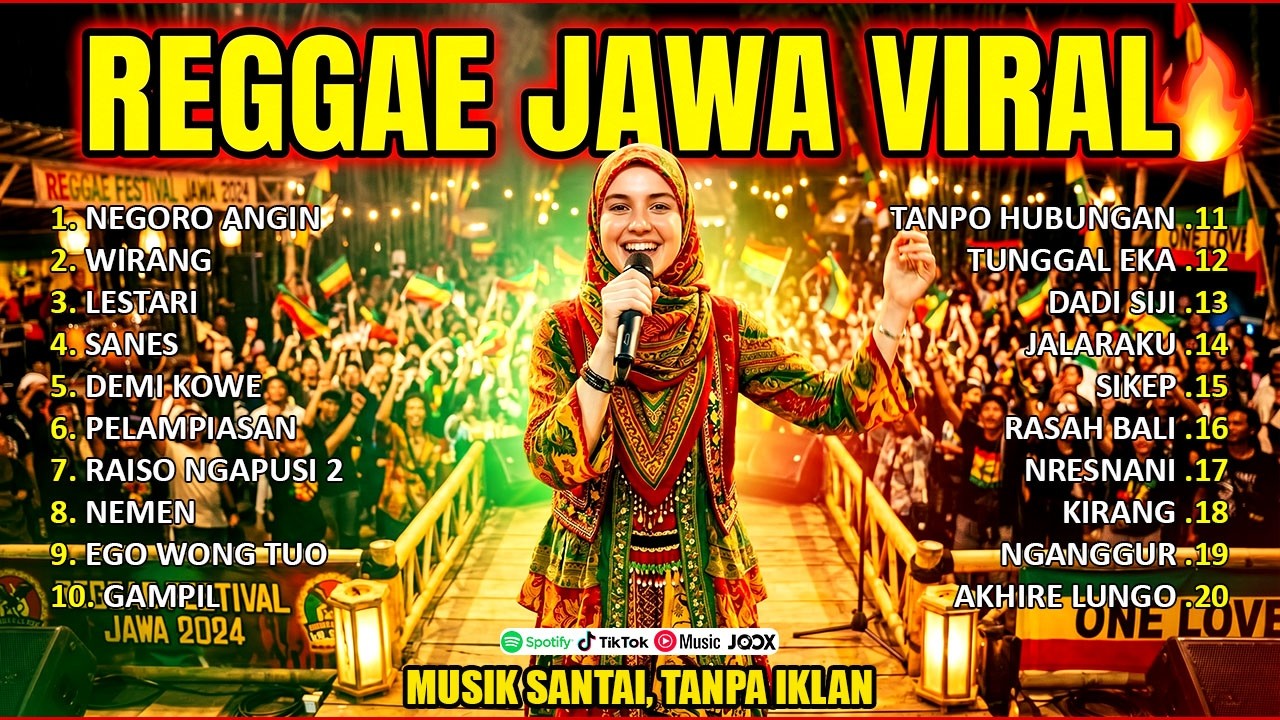 REGGAE MUSIC FULL ALBUM, Top 20 Most Popular Javanese Songs 2026 Work Friends, Relaxing Friends O...