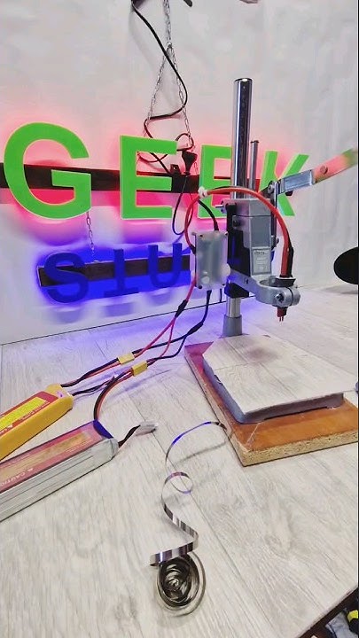 Точечная сварка своими руками. Удобный мини станок для #diy 🔋🔋🔋 - YouTube