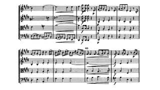 Haydn String Quartet in E major, 1 e 2 mov