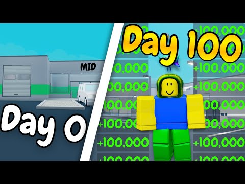 SPENDING 100 DAYS Making MILLIONS In Retail Tycoon 2 (FULL MOVIE)