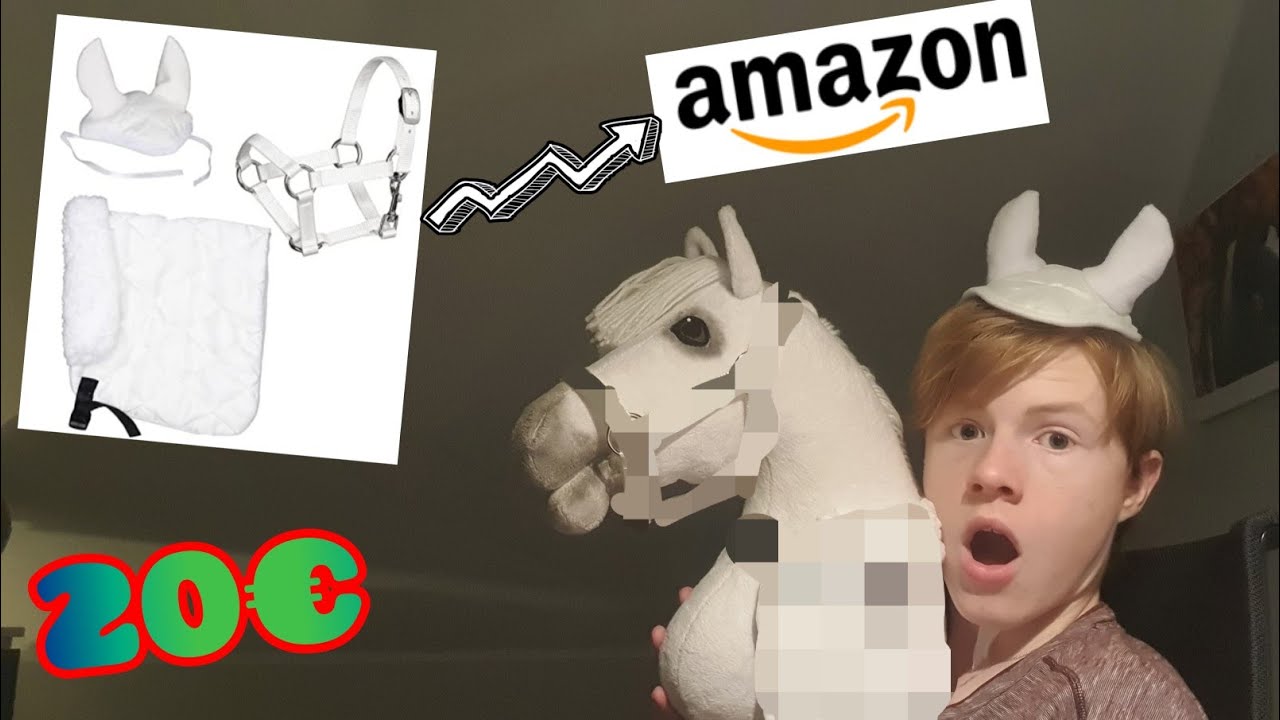 Lohnt sich ein 20€ Amazon Hobby Horse Set?🥶😱🐴 - YouTube