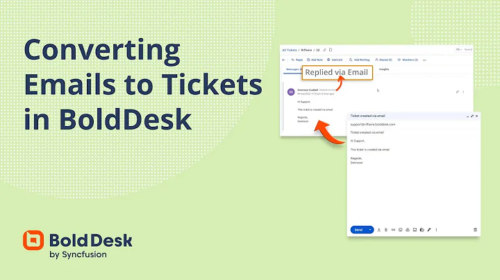 Converting Emails to Tickets in BoldDesk