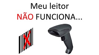 LEITOR DE CÓDIGO DE BARRAS - NÃO FUNCIONA!!! SOLUÇÃO. screenshot 2