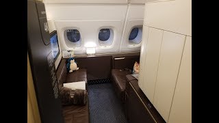 Etihad A380 First Cl Apartment Experience