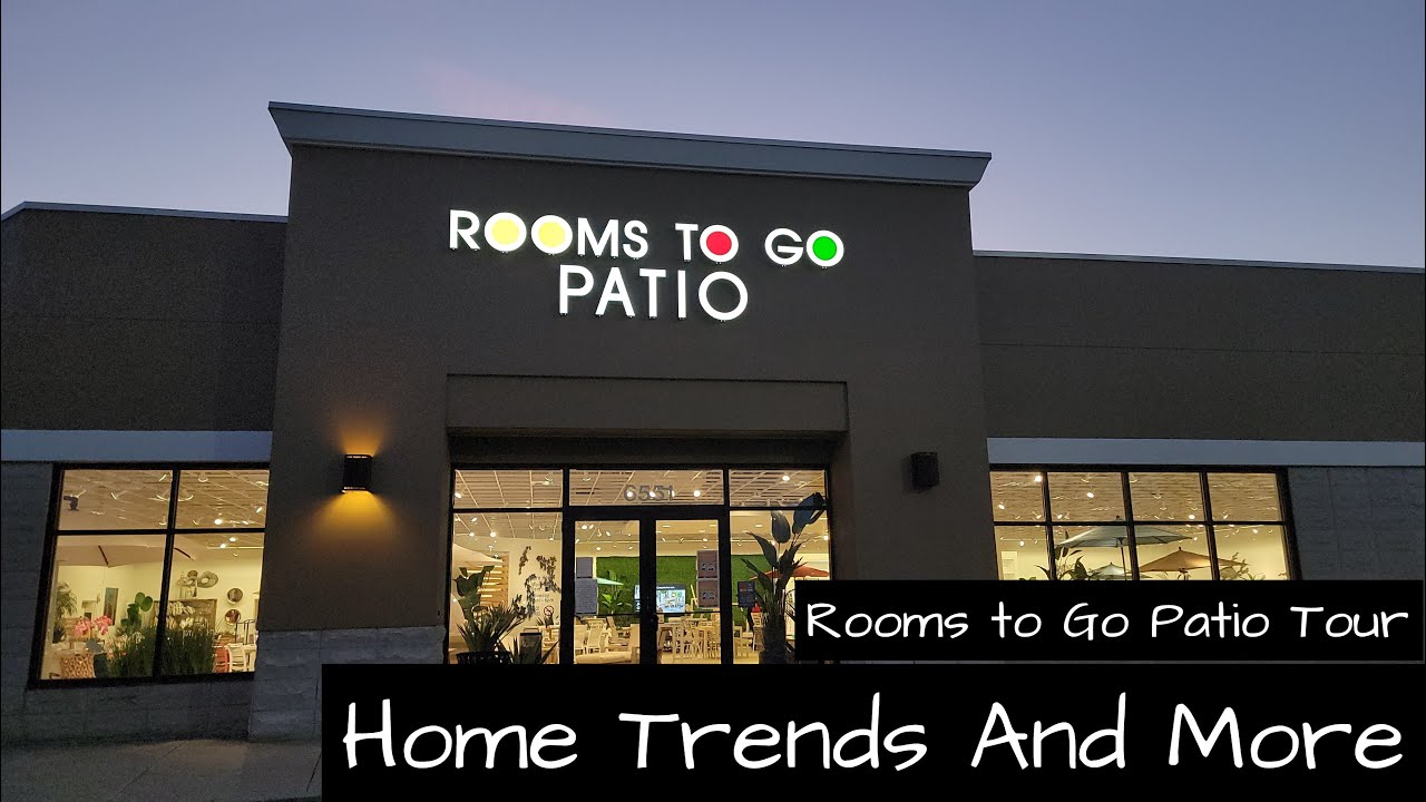 2022 ROOMS TO GO PATIO SHOP WITH ME FOR PATIO DECOR | 2022 ROOMS TO GO PATIO FURNITURE HOME DECOR