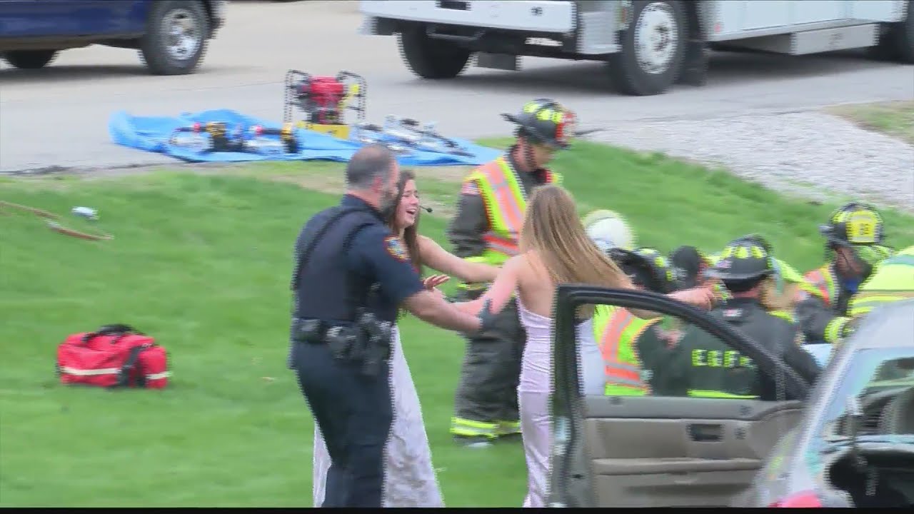 prom crash reenactment 5 YouTube