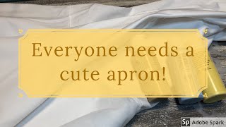 Personalizing an Apron