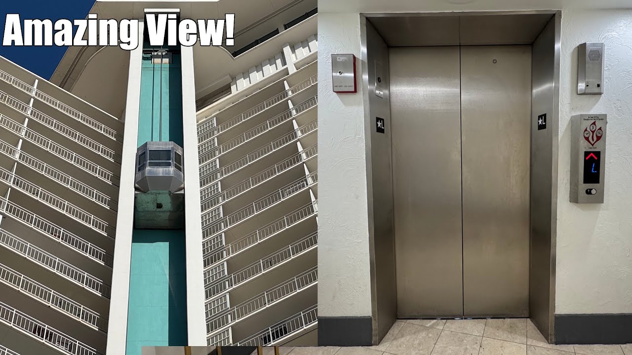 Impressive Scenic Otis Elevator at the Ilikai Hotel in Honolulu, HI