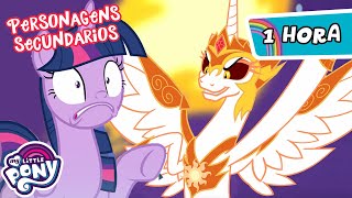 My Little Pony em português  | A Amizade é Mágica: Personagens secundários! | 1 Hora