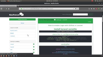 Laravel 5.6 Forum App Demo