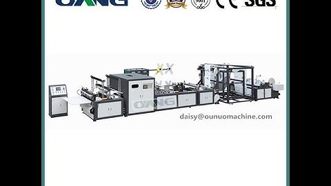 drawstring bag making machine