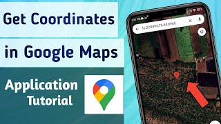 How to Get Gps coordinates in Google Maps App || Google Maps se Coordinates kaise pata kare screenshot 5