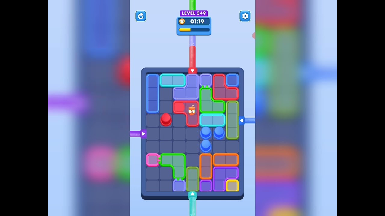 Water out puzzle Level 349 Solution Walkthrough