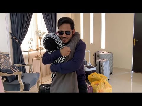 شريده وحمده يودعون فيحان بالبكاء ماتوقعت الي صار