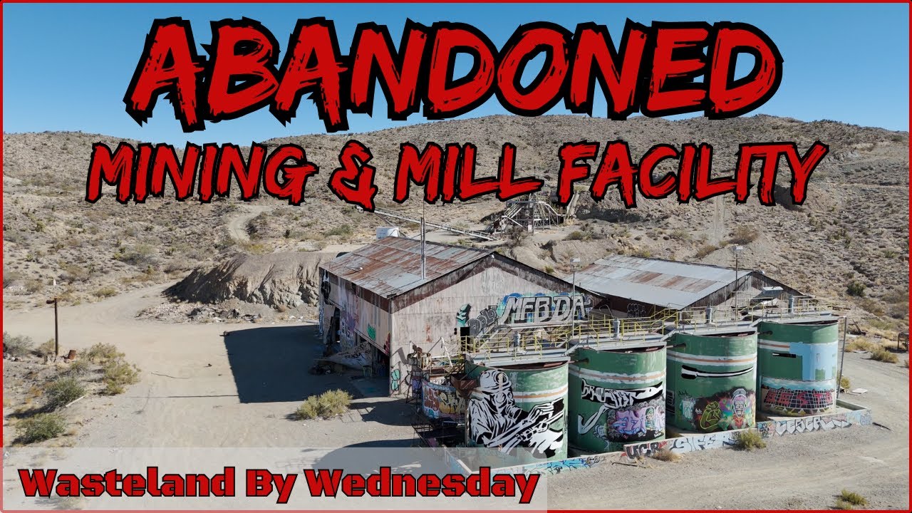 Abandoned GOLDOME Mill Facility In The Desert (Wasteland Spotlight)
