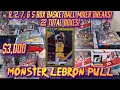 *MONSTER LEBRON PULL!* 8, 2, 7, & 5 Box Basketball Mixer Group Breaks - Prizm, Optic, Select & More!