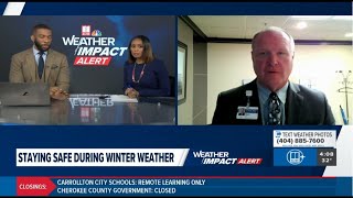 Staying safe during winter weather | Emory Healthcare official: "We're here to help"