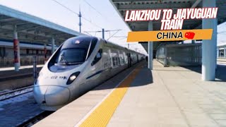 "Exploring China: Lanzhou to Jiayuguan Train Journey" #railwaywonders