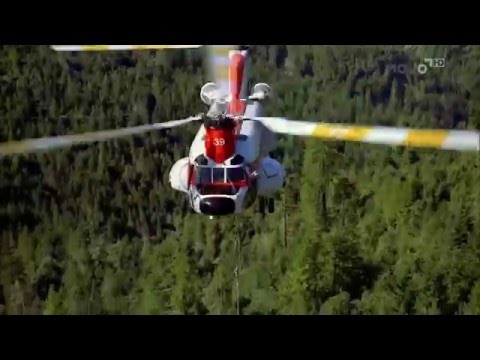 Helicopter Logging by Boeing CH 234 Chinook