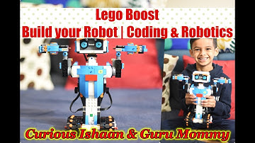 Lego Boost Robot | Build your Robot | Coding & Robotics for Kids | by 6 year old Ishaan