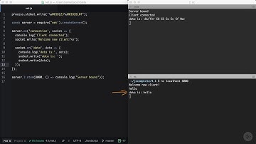 NodeJS: TCP Networking with Net Module