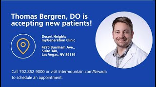 Meet Thomas Bergren, DO from our Desert Heights myGeneration Clinic