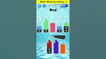 Water Color Sort Puzzle Game Level 29 #shorts #youtubeshorts #watersortpuzzle #waterpuzzle #viral
