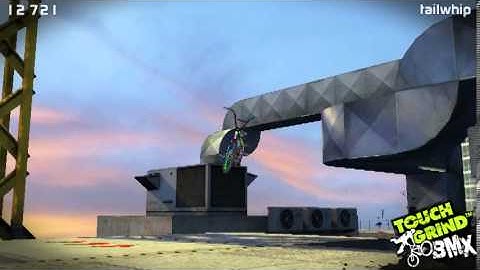 Skyline Walkthrough: Do One Tailwhip For Every Jump. - Touchgrind BMX