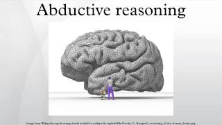 Abductive reasoning