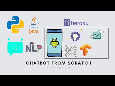 Creating a chatbot from scratch   Android app   Deep Learning NLP   Flask restful API   Heroku