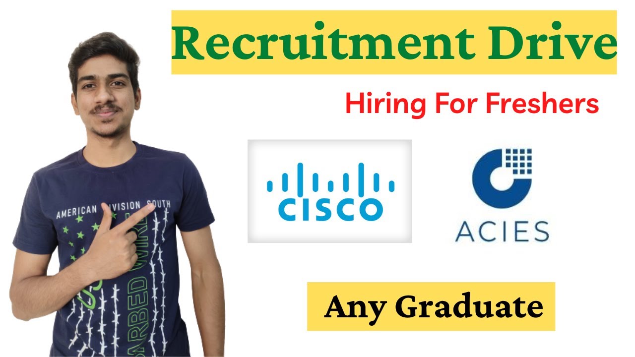 Acies/Cisco Recruitment 2021 | Cisco Off Campus Drive| Software Developer | Cisco Hiring Freshers